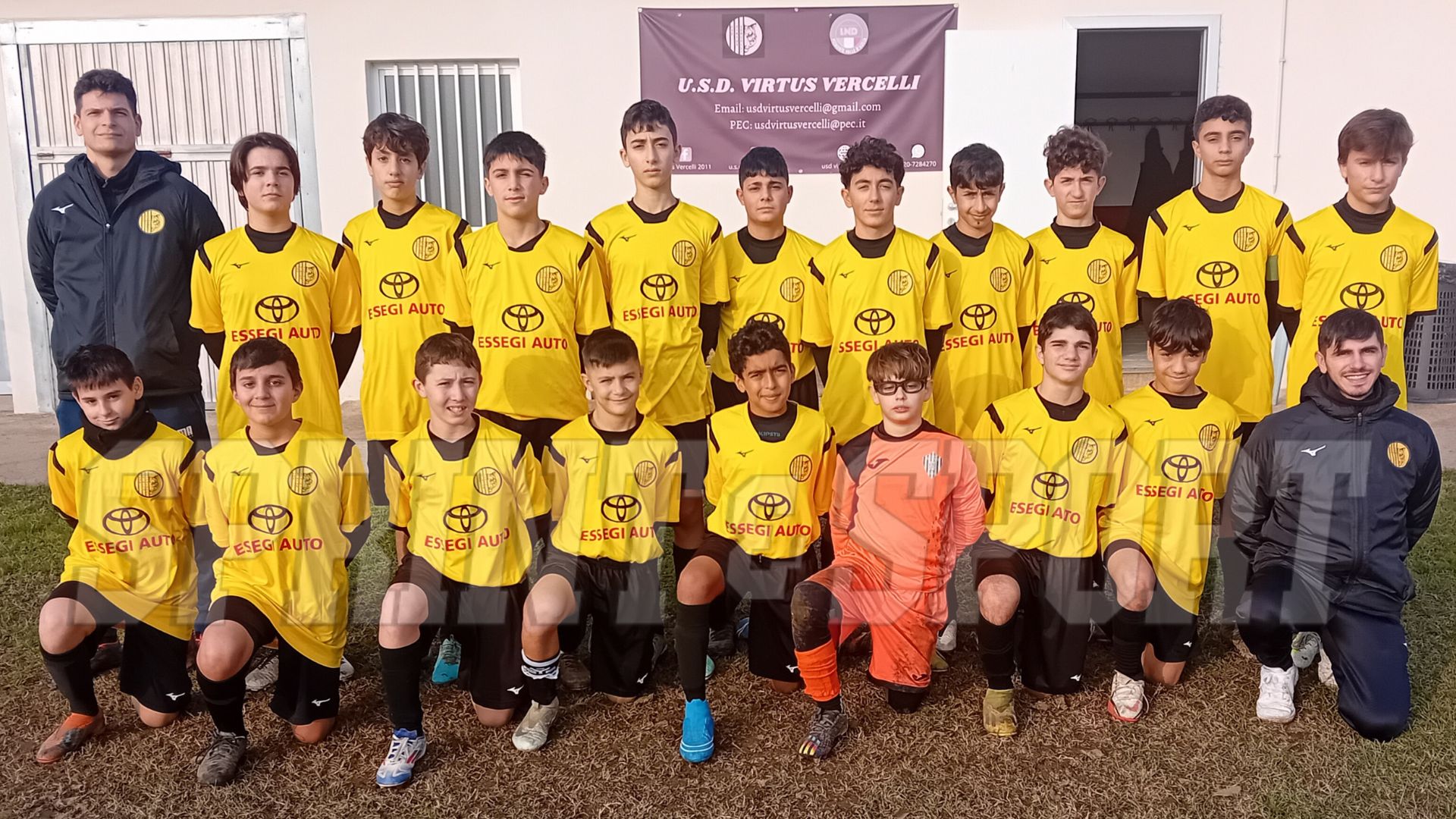 VIRTUS VERCELLI-SAN GIACOMO NOVARA - SQUADRA VIRTUS VERCELLI