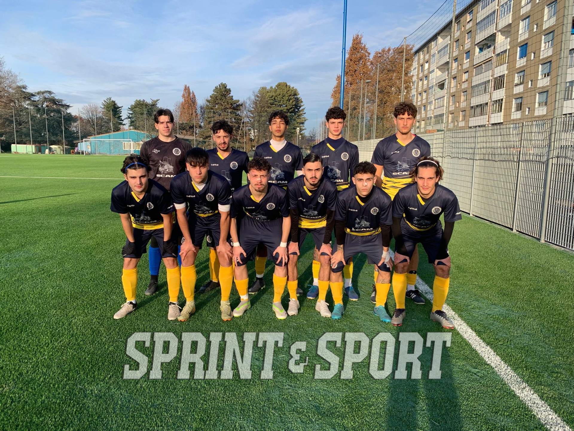 FOTO DI SQUADRA DEL CROCETTA PRIMA SQUADRA