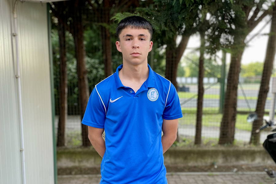 Thomas Mangia firma il momentaneo vantaggio per gli azzurri.