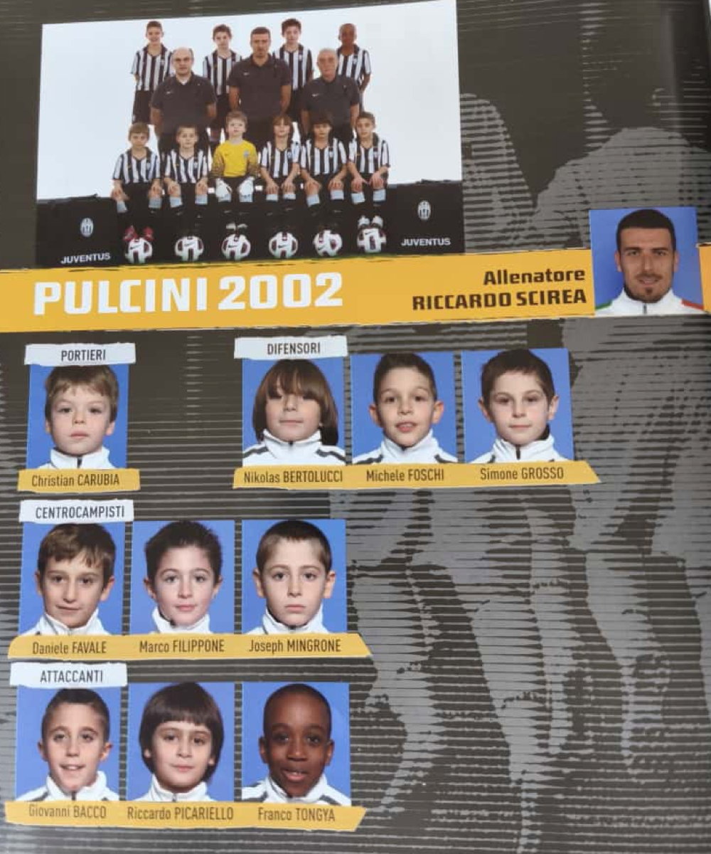 JUVENTUS 2010 2011 PULCINI 2002