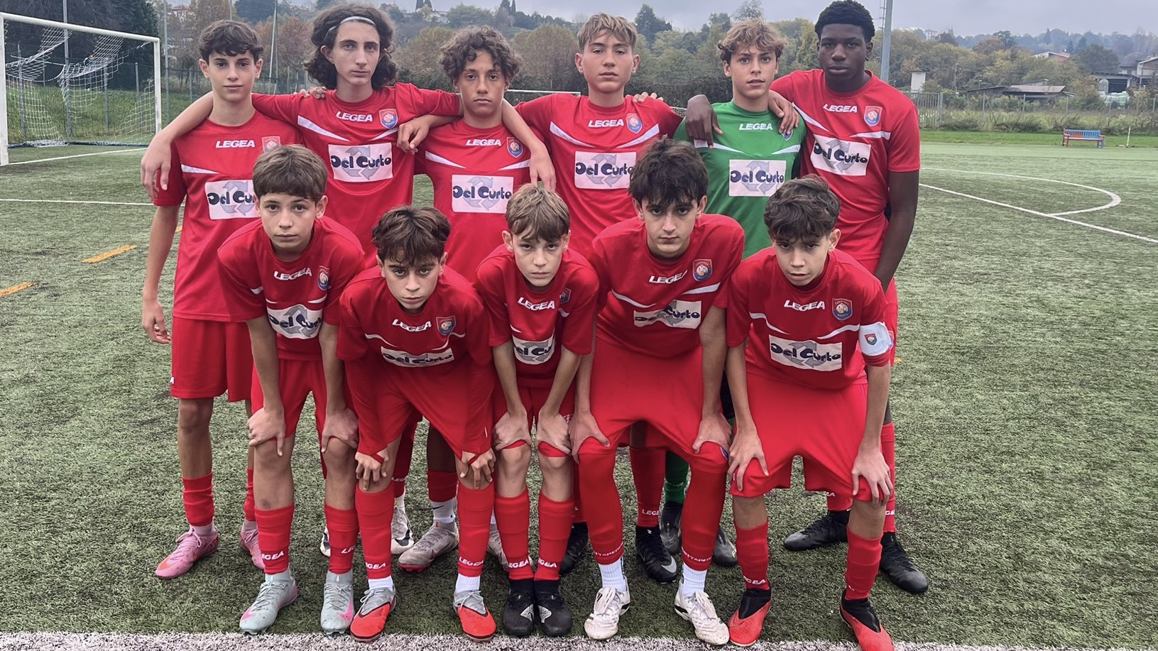 Gli undici dell'Academy Casatese Merate