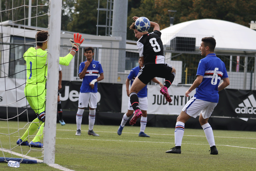 Juventus-Sampdoria-Under 16: Condello firma il 2-0 acrobatico