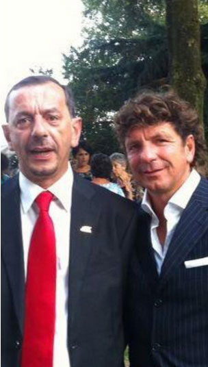 Vitantinio Zaza (a destra) insieme al compianto fratello Aldo