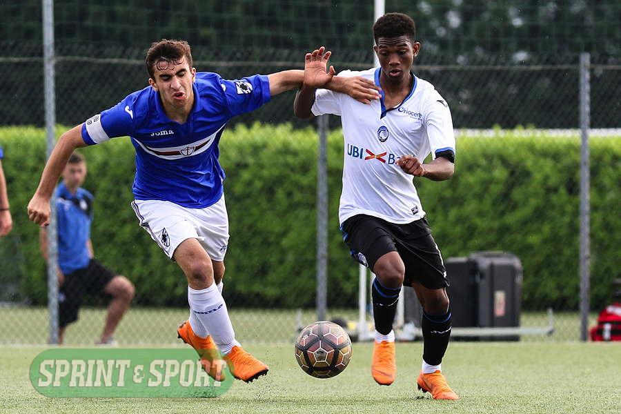 Under 17: Amad Diallo Traore in azione contro la Sampdoria
